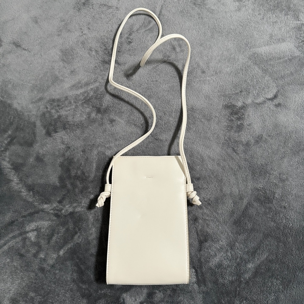 Uniqlo faux leather crossbody bag